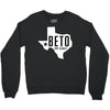 Beto For Senate Texas Map Crewneck Sweatshirt