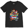 paw patrol birthday boy  brother V-Neck Tee