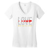love make you fall apart Women's V-Neck T-Shirt