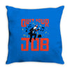 quit your job! Throw Pillow