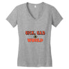 sick sad world Women's V-Neck T-Shirt