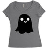 boo.... Women's Triblend Scoop T-shirt