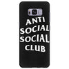 anti social social club White logo Samsung Galaxy S8 Plus
