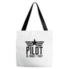 pilot Tote Bags