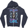 brother of the birthday girl Zipper Hoodie