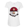 schrodinger ball Maternity Scoop Neck T-shirt