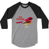 Red Sparrow 3/4 Sleeve Shirt