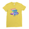 pantsuits and pistols Ladies Fitted T-Shirt