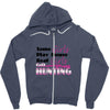 real girls go hunting Zipper Hoodie