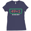 Conor Mcgregor 49+1 Ladies Fitted T-Shirt