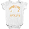 hulkbuster's bustin club   exclusive Baby Onesie