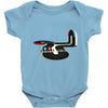 pedestrians vectorized Baby Onesie