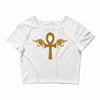 ankh eyes Crop Top
