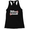 blessed mommy with flower white color Racerback Tank