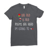 are red is red Ladies Fitted T-Shirt
