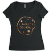 i accept cookies brown Women's Triblend Scoop T-shirt