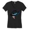 Space Love Women's V-Neck T-Shirt