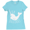 sea unicorns Ladies Fitted T-Shirt