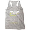 March Girl Facts Aries Racerback Tank