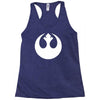 rebel alliance sticker vinyl decal star wars   car window wall decor Racerback Tank