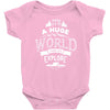 explore the world Baby Bodysuit