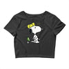 snoopy golf Crop Top