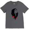 girl roses V-Neck Tee