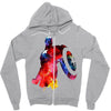 full color Zipper Hoodie