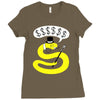 rich snake Ladies Fitted T-Shirt