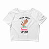 i speak fluent sarcazm Crop Top