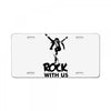 rock License Plate