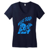 new retro night trap Women's V-Neck T-Shirt