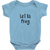 let us pray (2) Baby Onesie