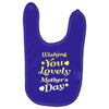wishing you lovely mother's day Baby Bibs