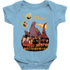 pigeonzilla omg Baby Onesie