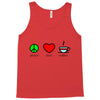 peace love coffee (2) Tank Top
