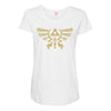henna hylian symbol Maternity Scoop Neck T-shirt