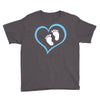 Baby Boy with Heart Any Name Customized Youth Tee