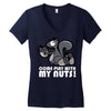 come play with my nuts Women's V-Neck T-Shirt