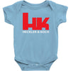 hk heckler and koch Baby Bodysuit