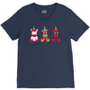 Three Cute But Angry Unicorn V-Neck Tee