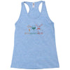 goatee beard mustache Racerback Tank