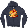 all the noms Zipper Hoodie