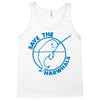 save the narwhales Tank Top