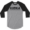 vodka water for happy people t shirt s m l xl 2xl 3xl funny beer keg c 3/4 Sleeve Shirt