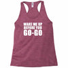 wake me up before you go go retro 80s wham Racerback Tank