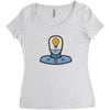 ide lamp Women's Triblend Scoop T-shirt