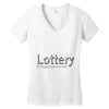 lottery Women's V-Neck T-Shirt