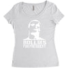 rollins for president  funny  comic henry rollins punk rock tv p Women's Triblend Scoop T-shirt