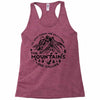 the mountains Racerback Tank